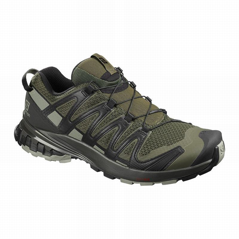 Salomon XA PRO 3D V8 Zapatillas Trail Running Hombre - Verde Oliva - Colombia (60924-XRNO)